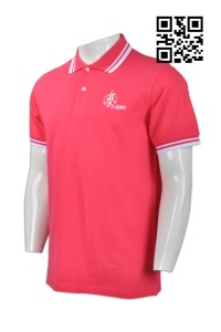 P660來樣訂造Polo恤 度身訂造Polo恤 網上下單Polo恤 Polo恤專門店   桃紅色